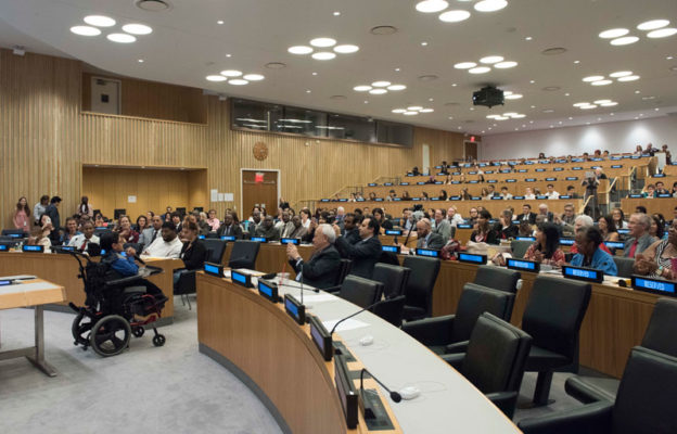 Cérémonie de commémoration à l'ONU, Photo ONU / Kim Haughton