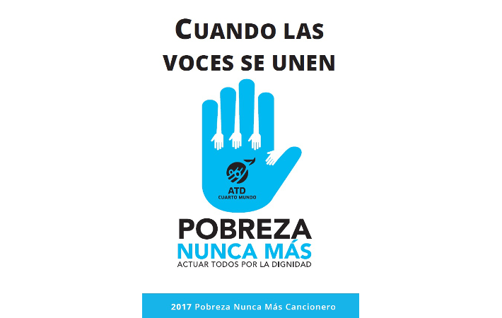Repertorio De Cantos Con Partitura Del Cancionero Cuando Las Voces Se Unen Atd Cuarto Mundo Movimiento Internacional